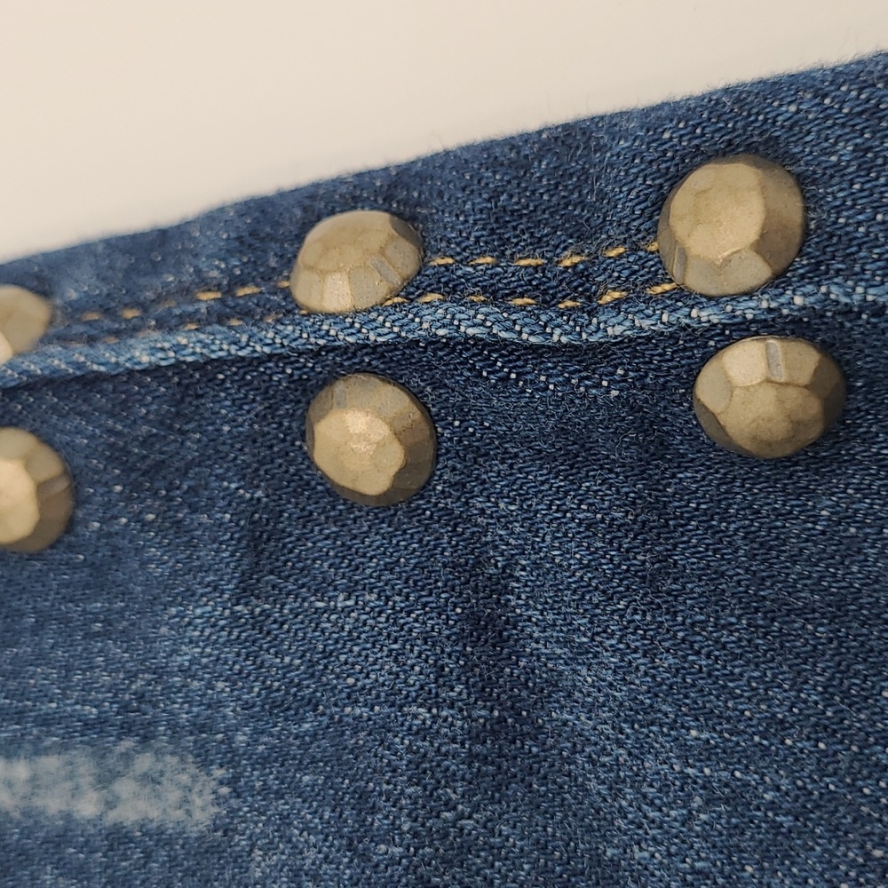 Rock & Republic Bumpershoot Bermuda Jean Shorts Women's Size 12 - Picture 2 of 12